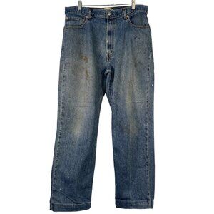 Vintage Levis 550 Relaxed Fit Denim Jeans Size 36 X 30 Blue Cotton